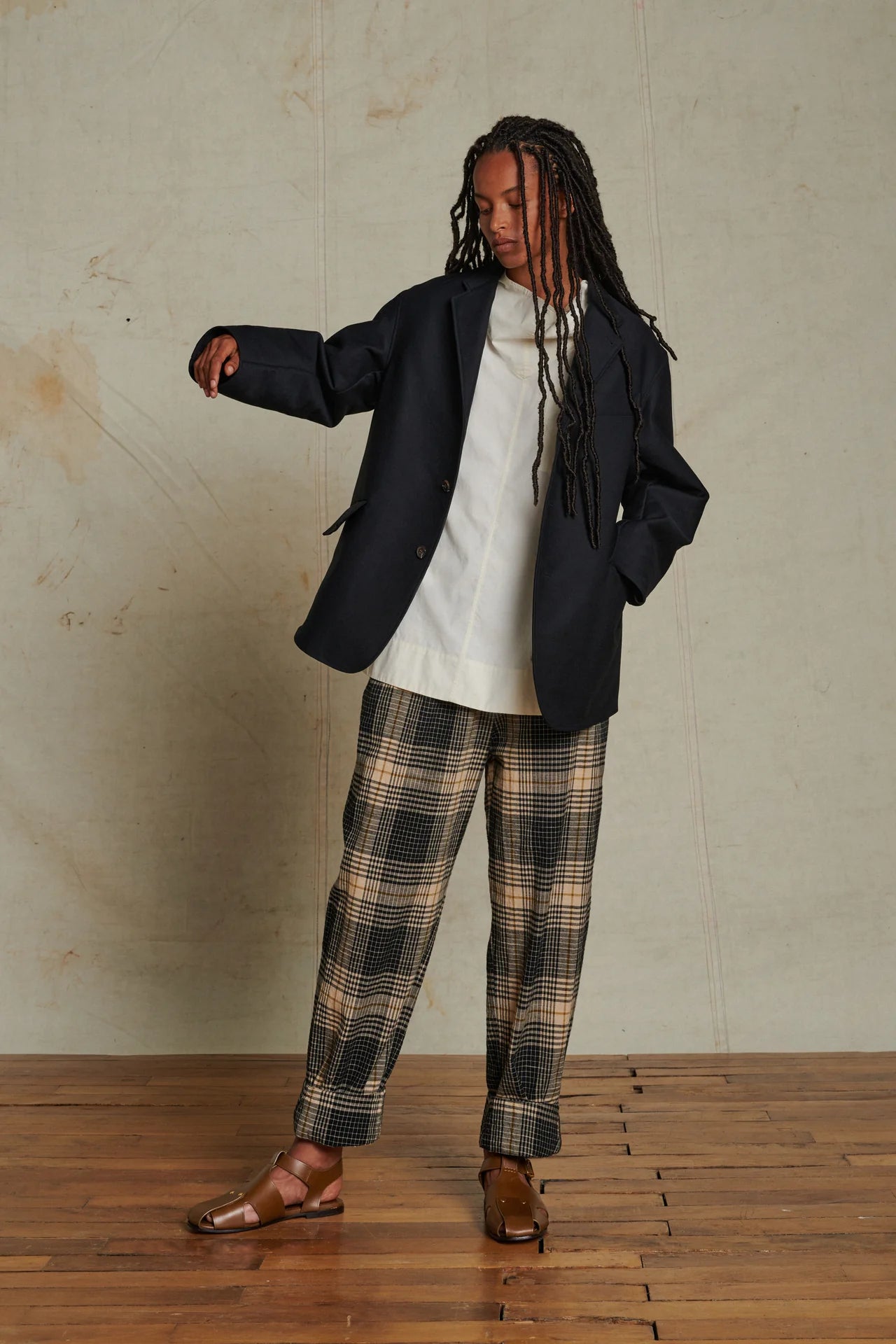 Pantalon Andreas en toile de coton