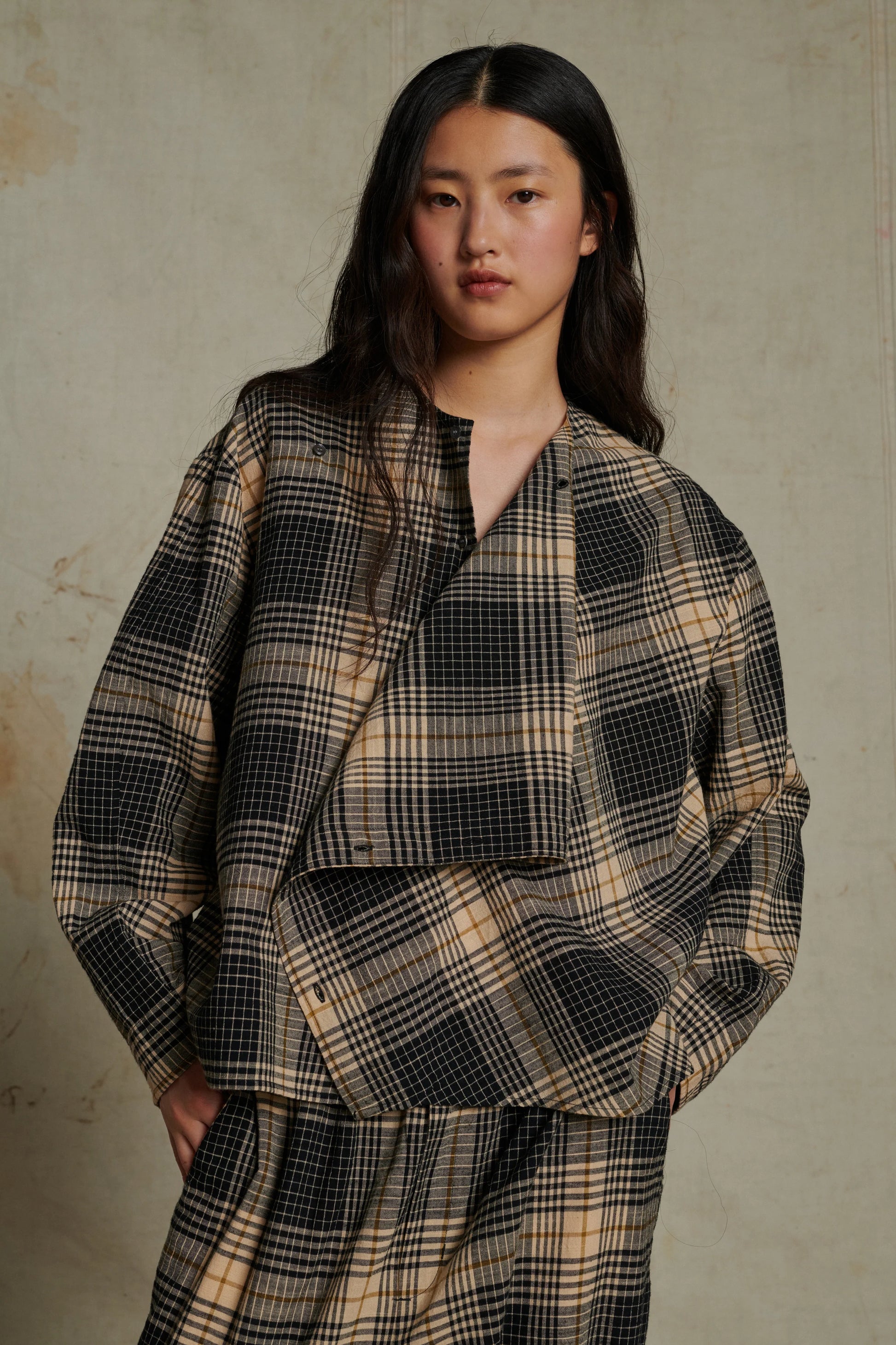 Détails surpiqués et élégants