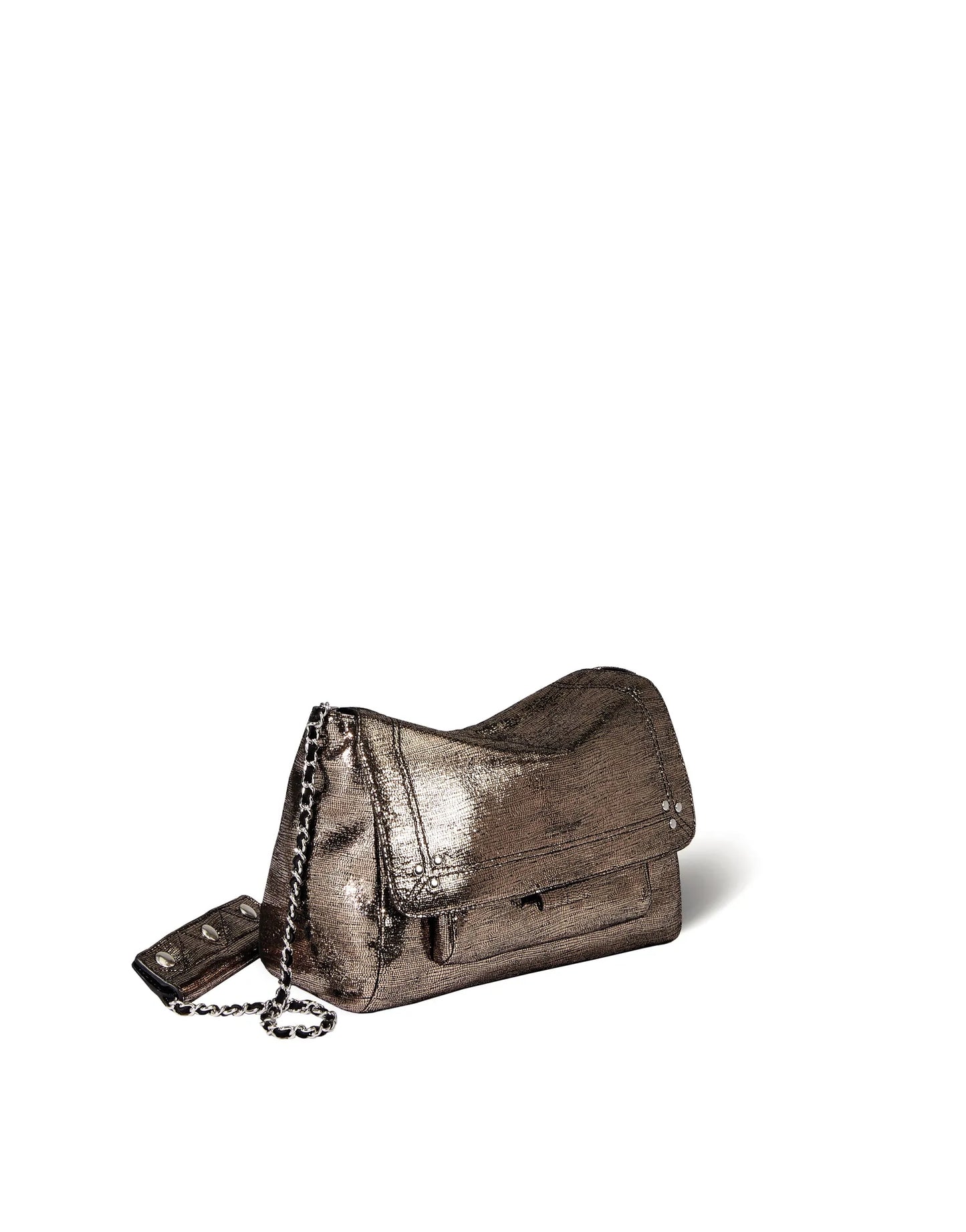 Sac Lulu M Chèvre Lamé Champagne - Jérôme Dreyfuss