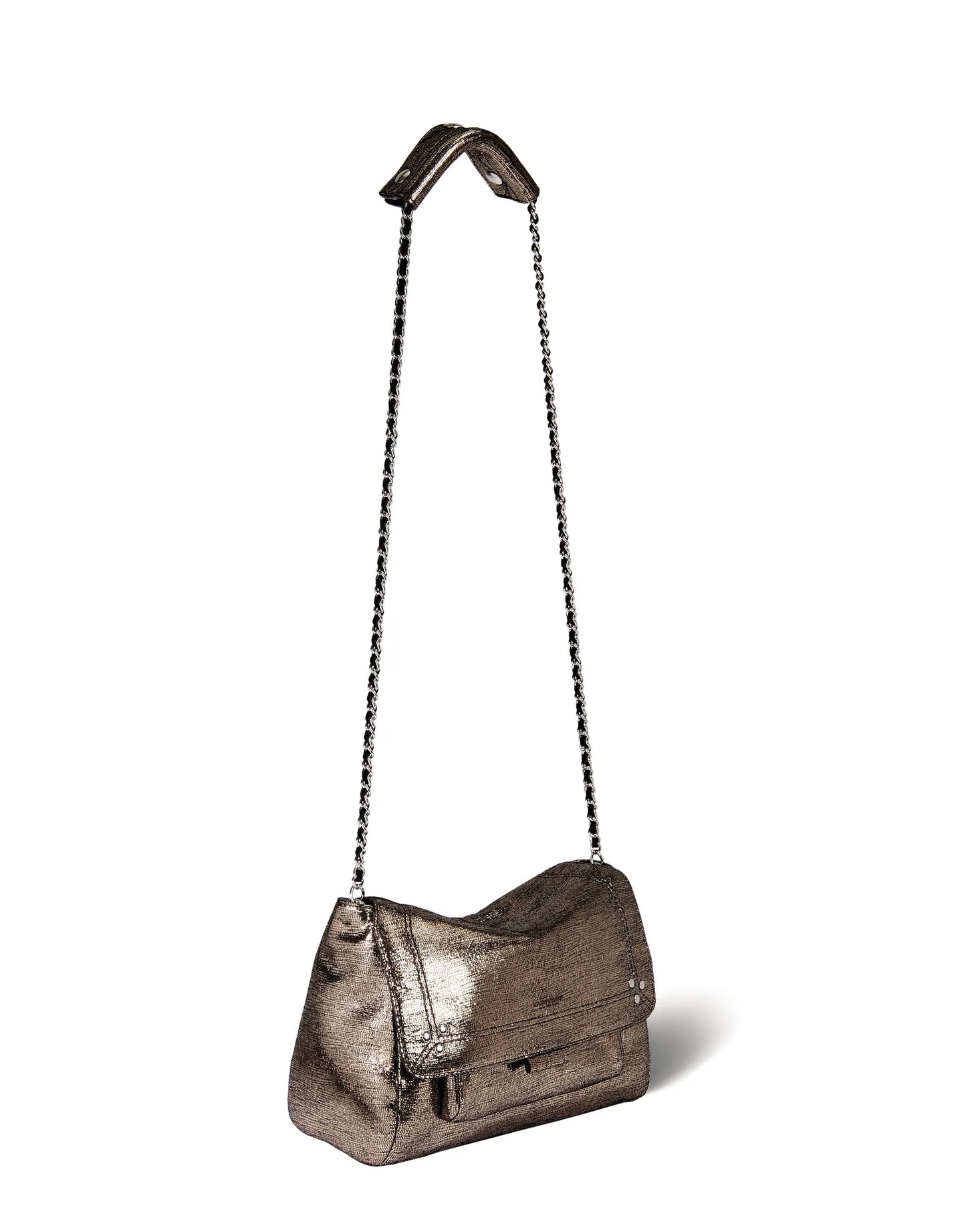 Sac Lulu M Chèvre Lamé Champagne - Jérôme Dreyfuss