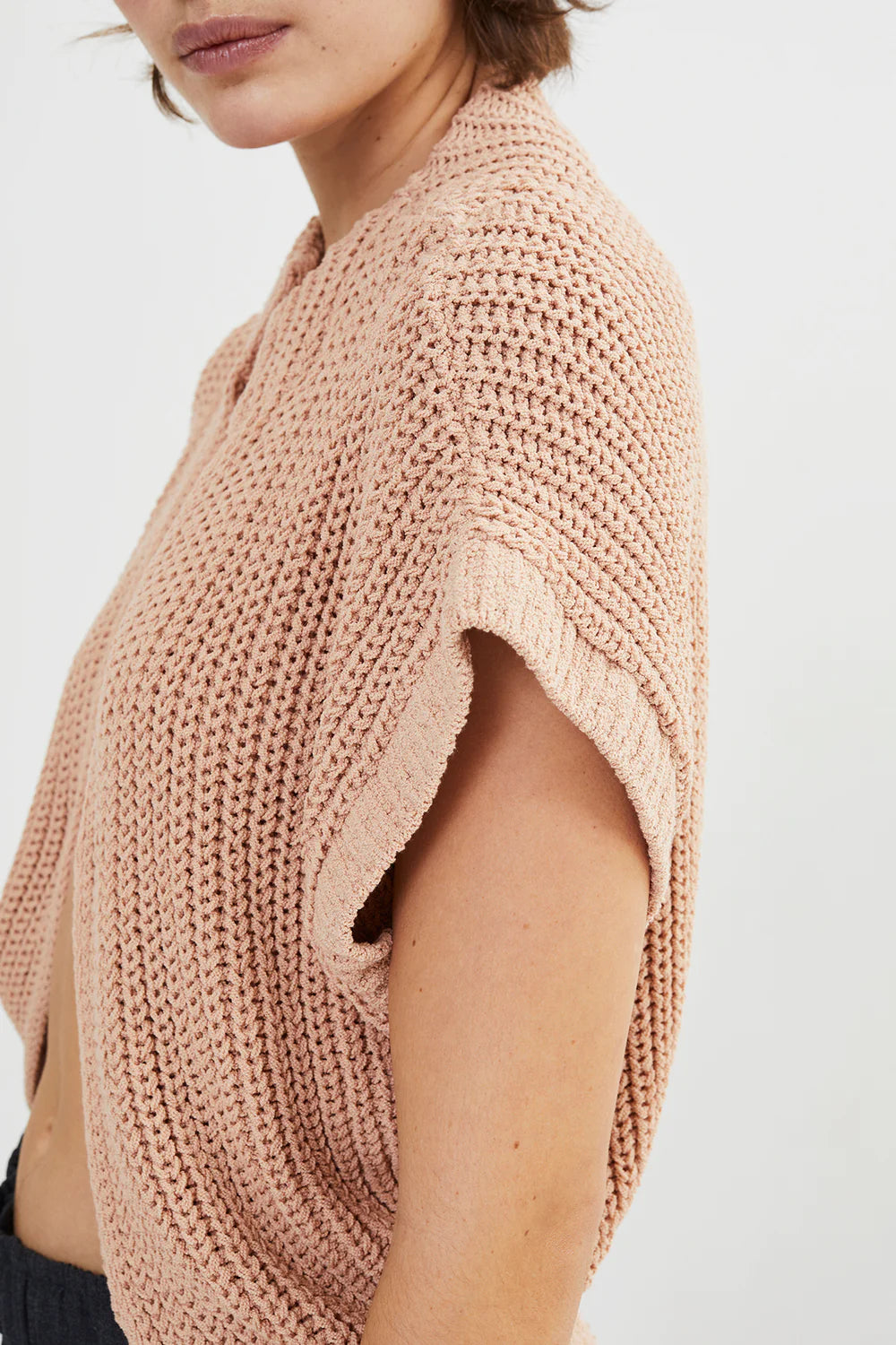 Gilet Maille Manches courtes - Rabens Saloner