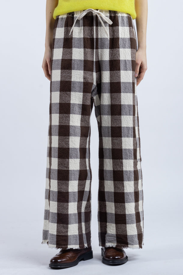 Pantalon Damier Marron - Phisique du Role