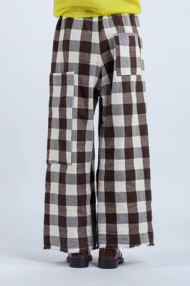 Pantalon Damier Marron - Phisique du Role