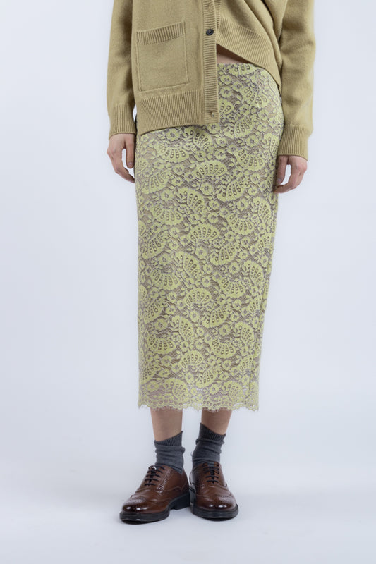 Jupe Dentelle Jaune - Phisique du Role