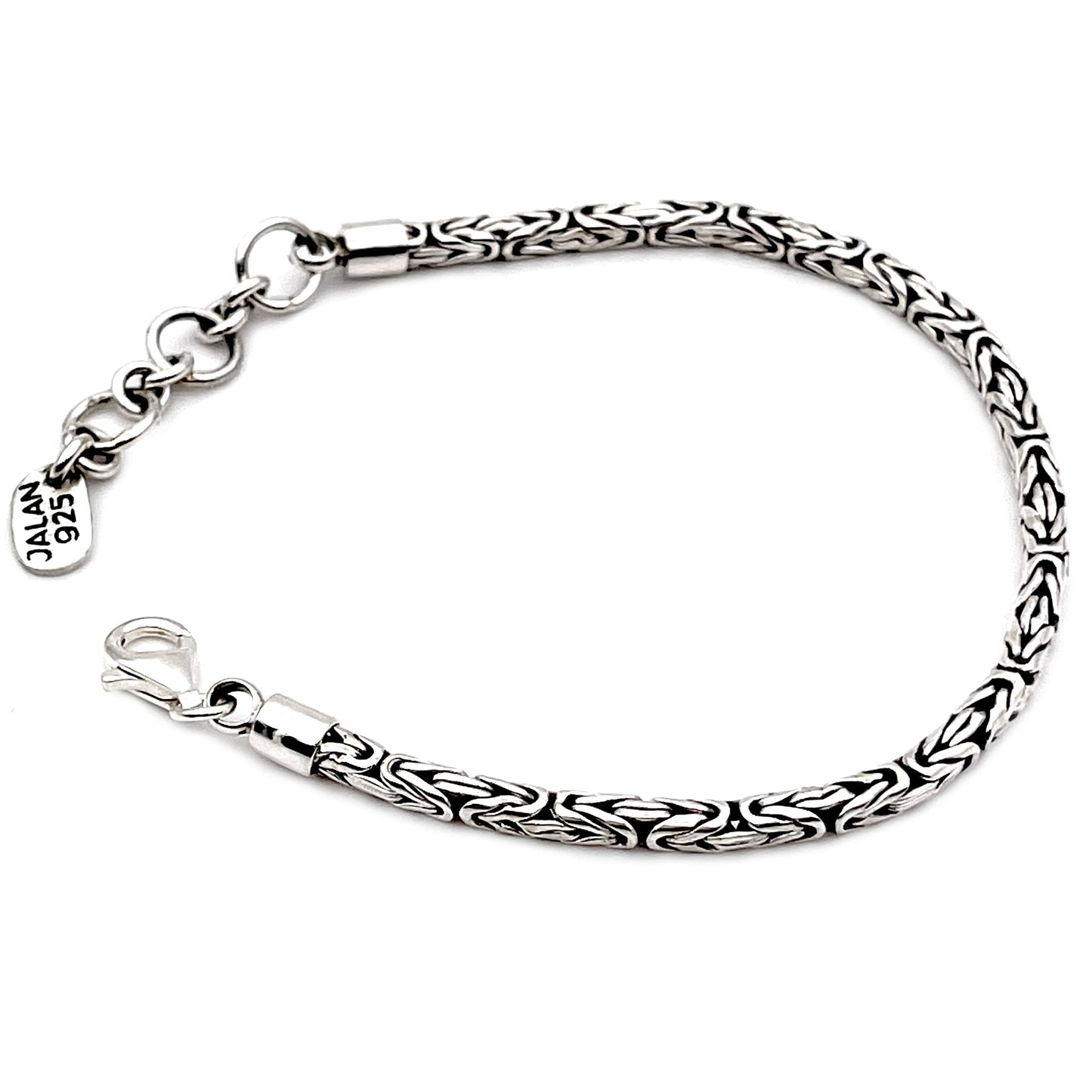 Bracelet Argent 17 cm - Jalan Jalan