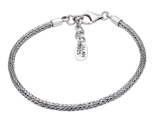 Bracelet Argent 17 cm - Jalan Jalan