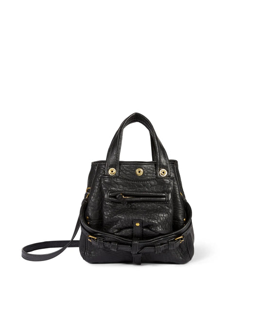 Sac Billy Nano Agneau Bubble Noir - Jérôme Dreyfuss