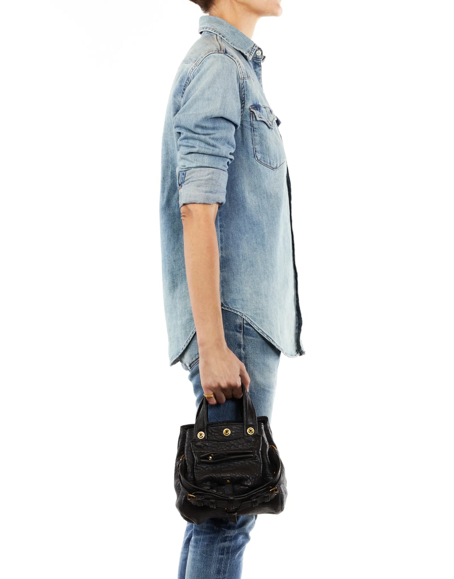 Sac Billy Nano Agneau Noir - Jérôme Dreyfuss