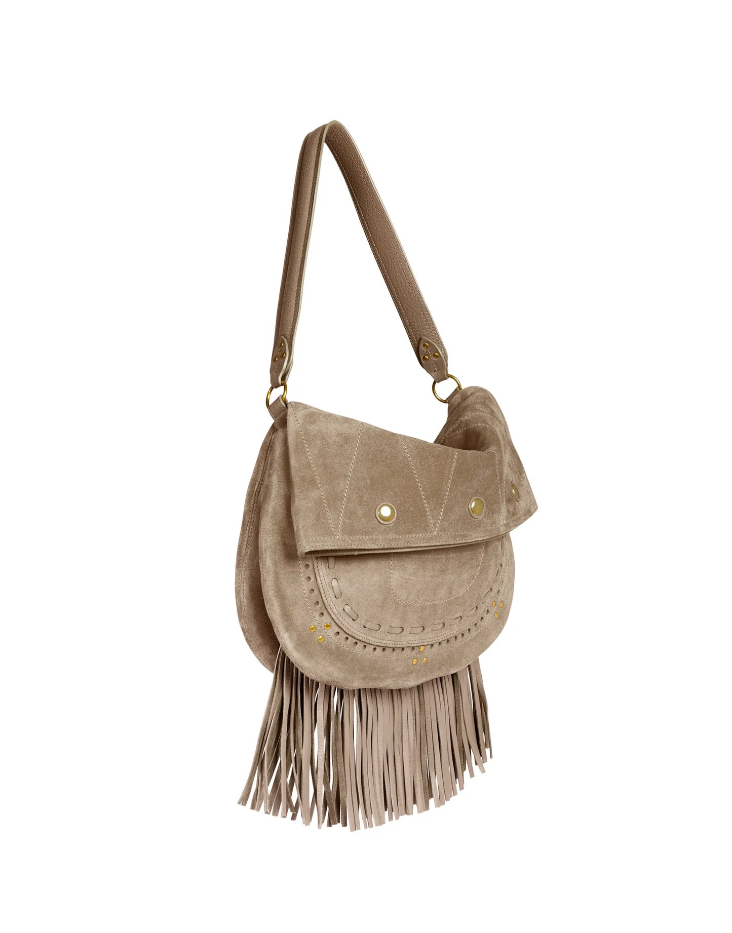 Sac Jerry M Croûte Velours Coconut - Jérôme Dreyfuss