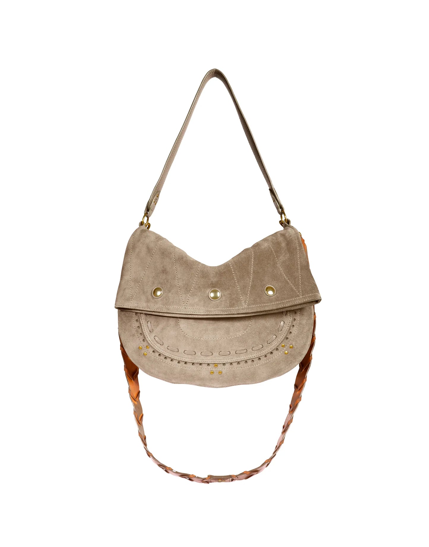 Sac Jerry M Croûte Velours Coconut - Jérôme Dreyfuss