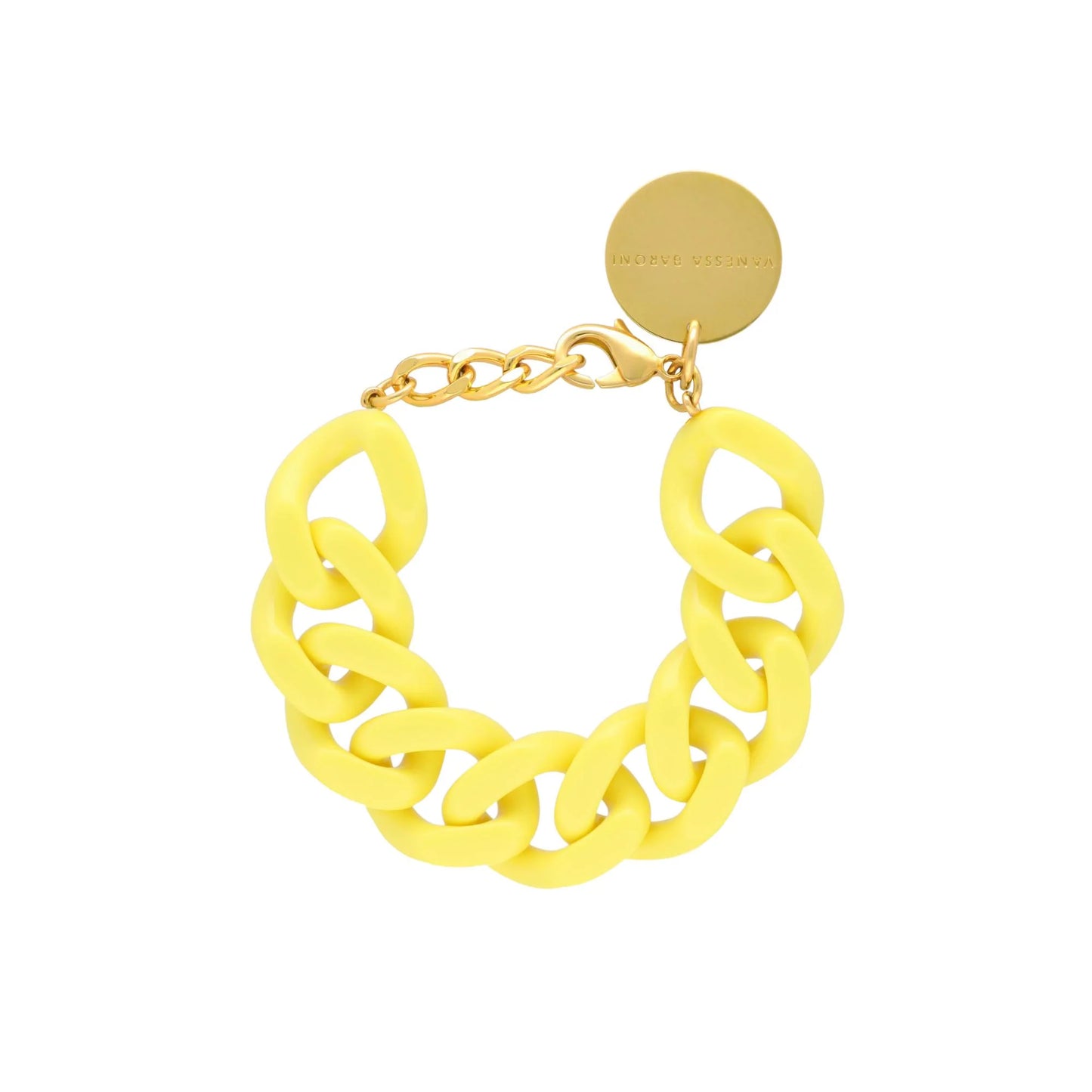 Bracelet Flat Jaune - Vanessa Baroni