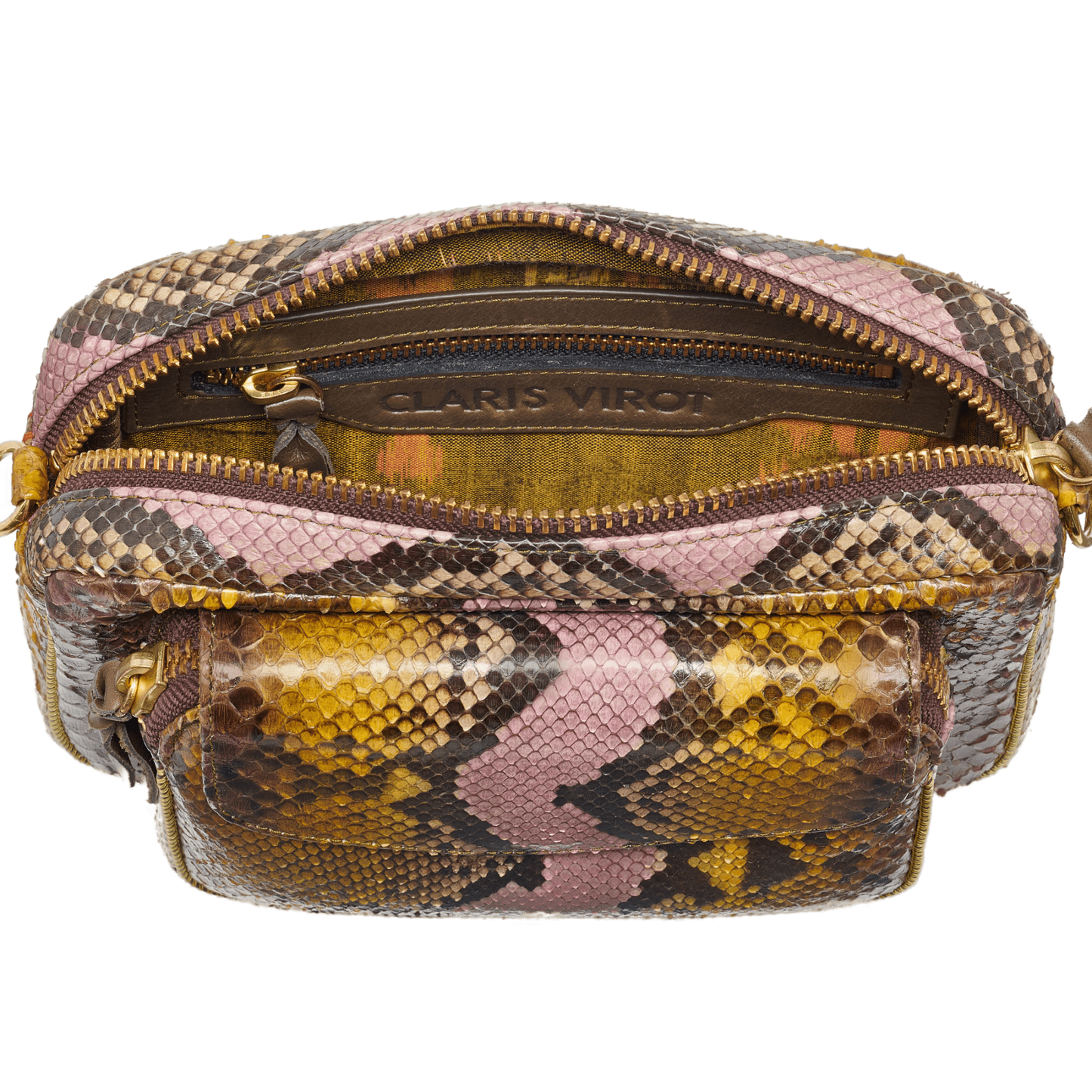 Sac Python Charly Peint Main Roche - Claris Virot