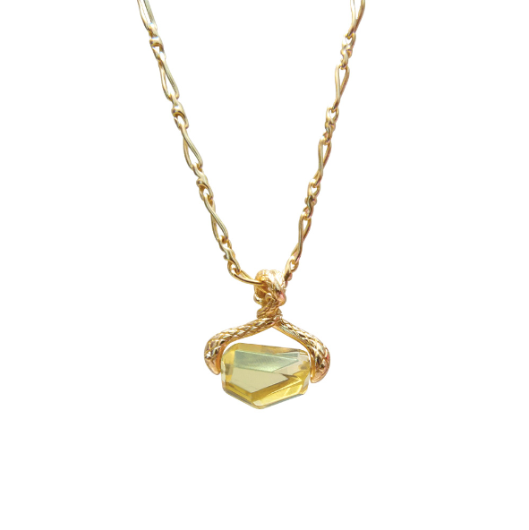 Collier Shakti 2 Citrine - Dorothée Sausset