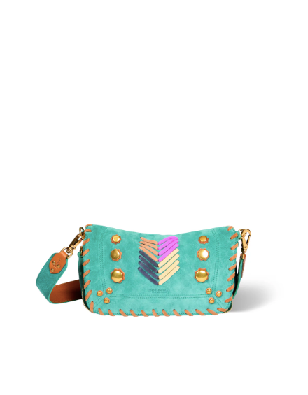 Bobi S Croûte Velours Gaucho Cactus - Jérôme Dreyfuss