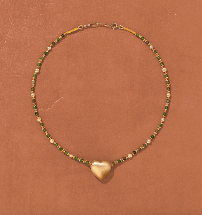 Collier Big Dill Diopside - Tityaravy