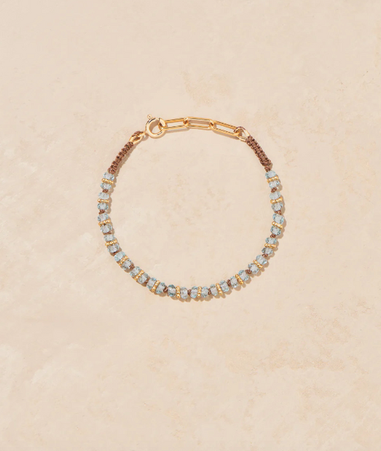 Bracelet Amara Aigue Marine - Tityaravy