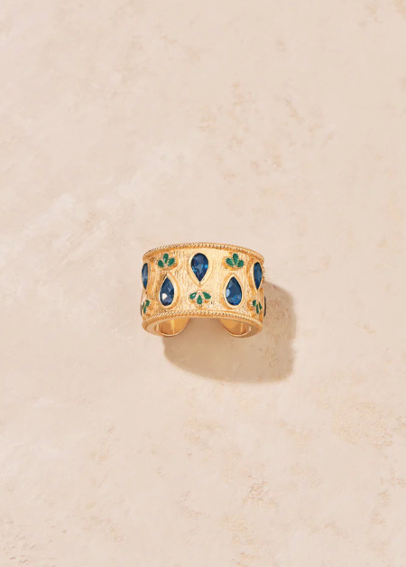 Bague Heng London Blue Topaze - Tityaravy