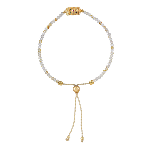 Bracelet Rakhi I See You Stones 1 - Dorothée Sausset