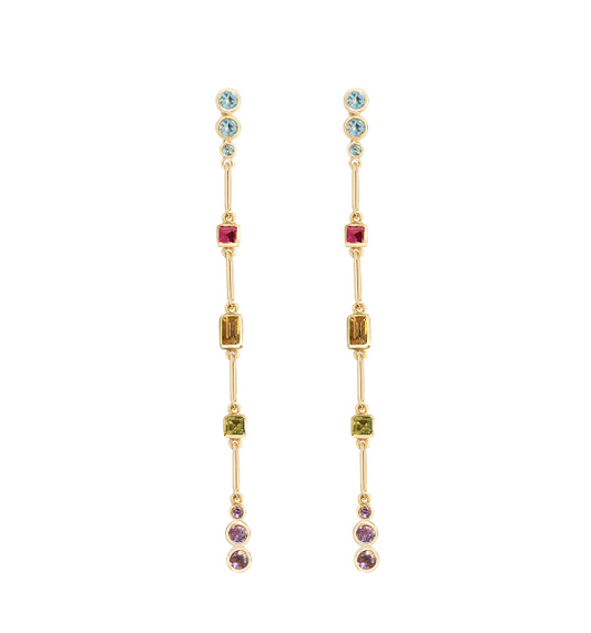 Boucles d'Oreilles 5 Éléments Summer - Dorothée Sausset