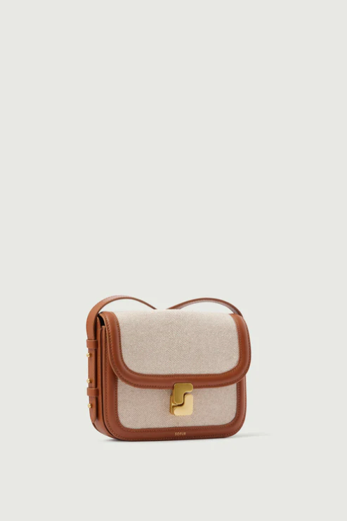Sac Bellissima Mini Bi-Matière Ecru/Naturel - Soeur