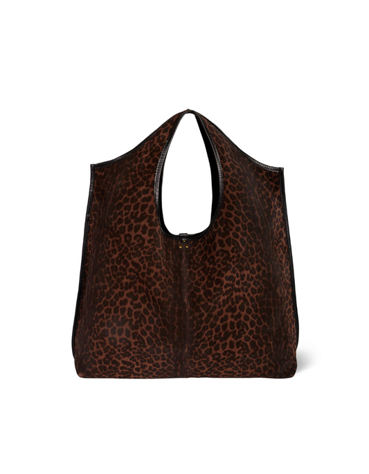 Sac Paco Croûte Velours Léopard - Jérôme Dreyfuss