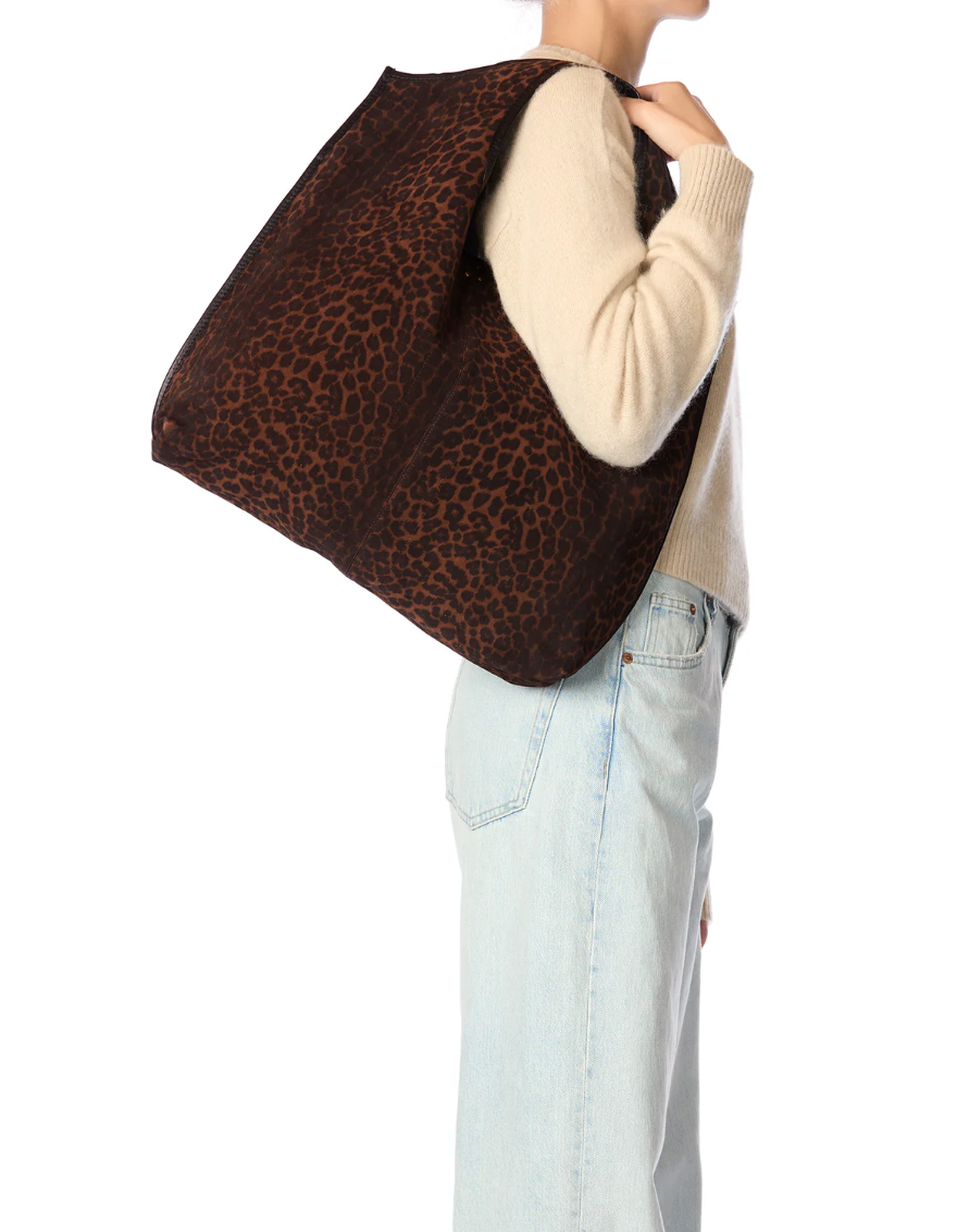 Sac Paco Croûte Velours Léopard - Jérôme Dreyfuss
