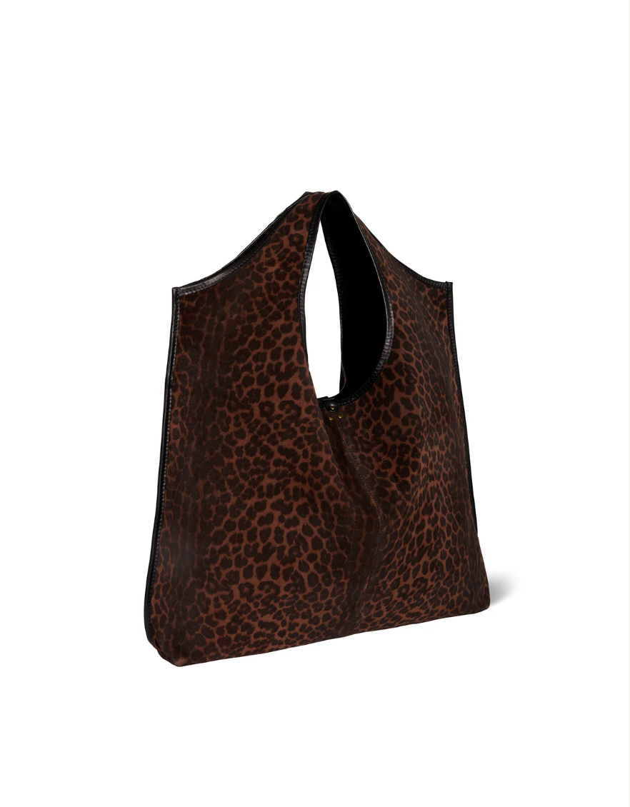 Sac Paco Croûte Velours Léopard - Jérôme Dreyfuss