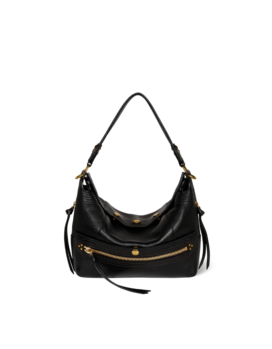 Sac Lucky Hobo Noir Brass - Jérôme Dreyfuss