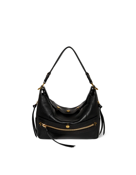 Sac Lucky Hobo Noir Brass - Jérôme Dreyfuss