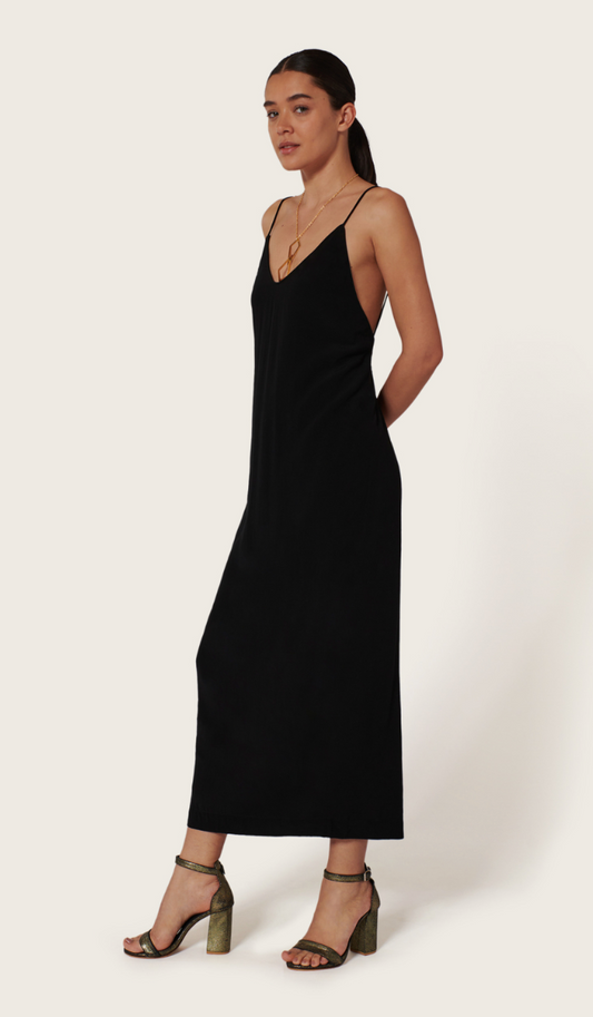 Robe Longue Blake Noire - Karma Koma