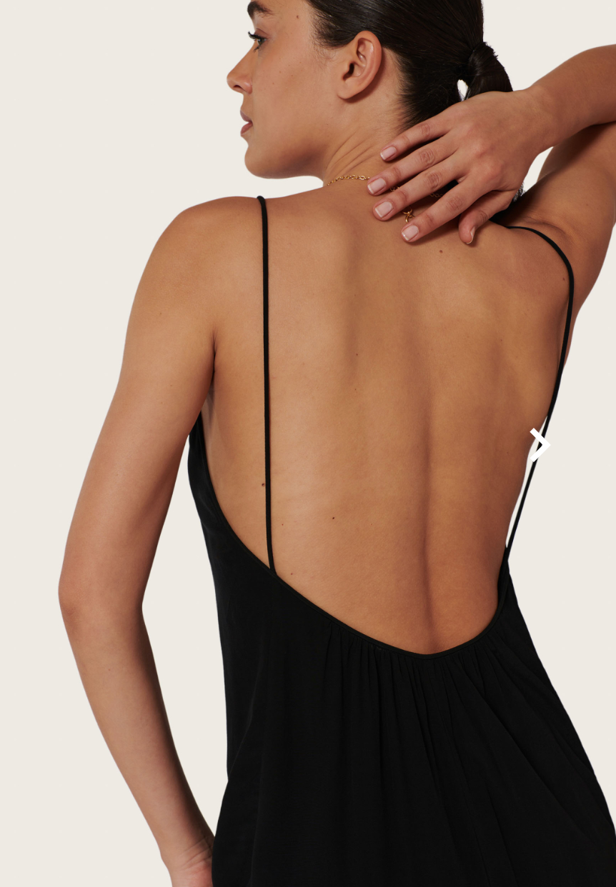 Robe Longue Blake Noire - Karma Koma