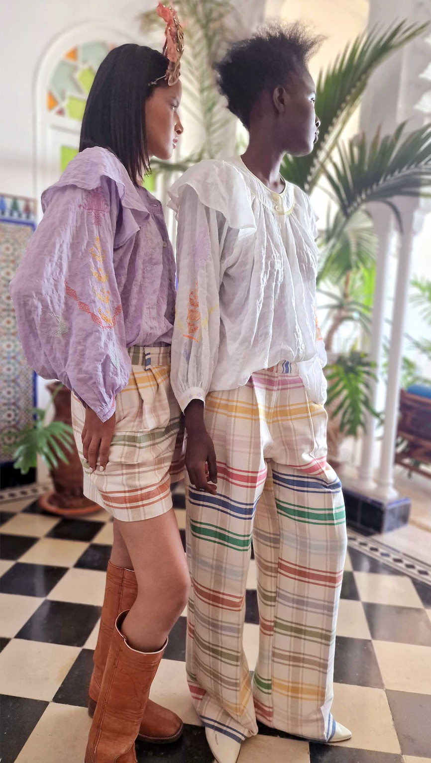 Blouse Amazigh Parme - Claramonte