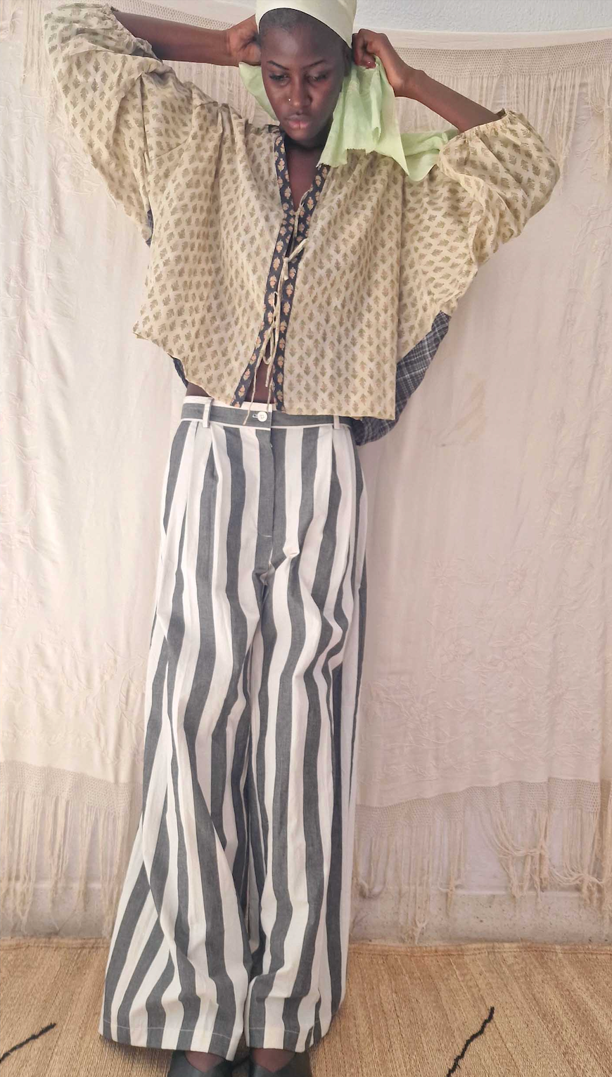 Blouse Nina Patch Beige - Claramonte