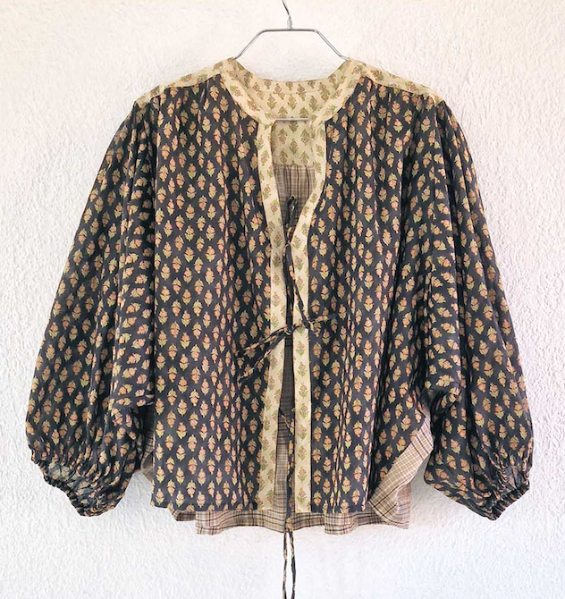 Blouse Nina Patch Noire - Claramonte