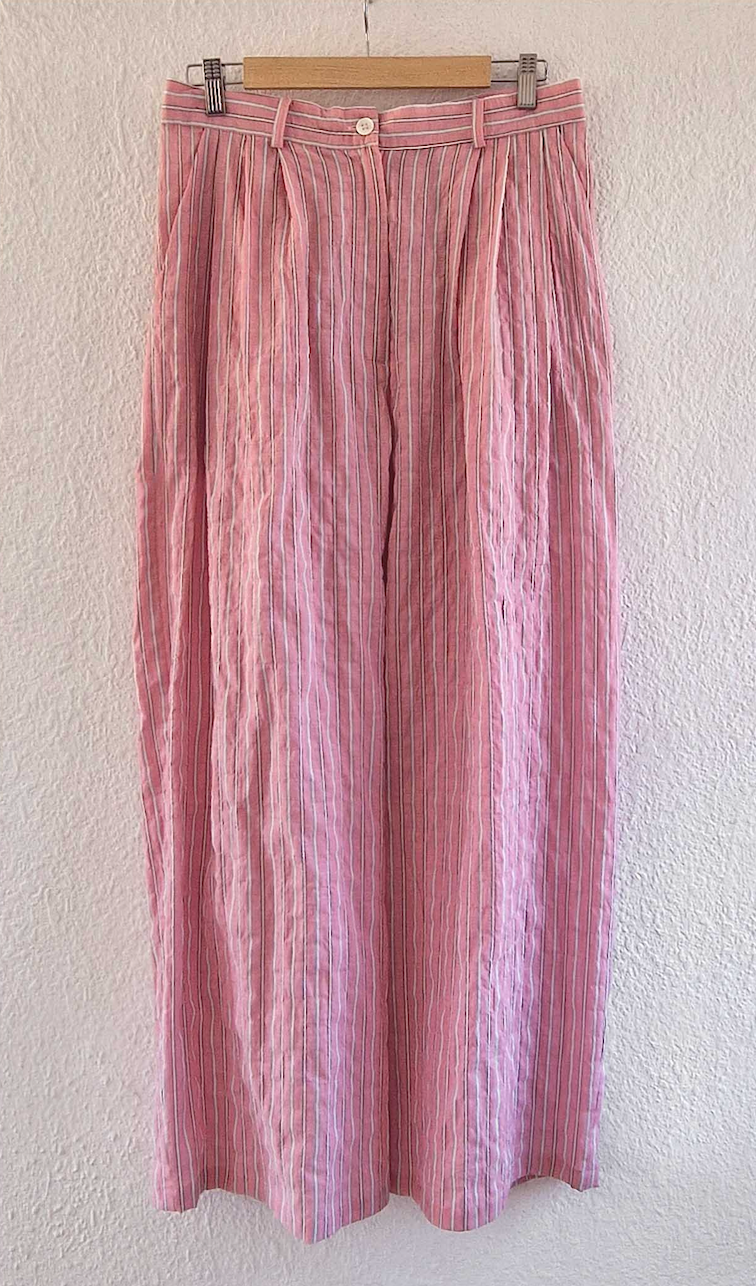Pantalon Paolo Stripes Rose - Claramonte