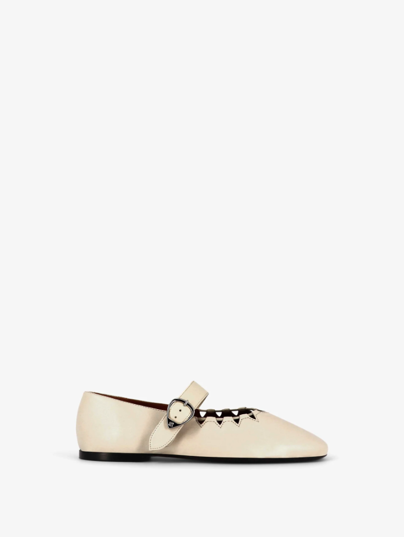 Ballerine Ginger Crème - Socque