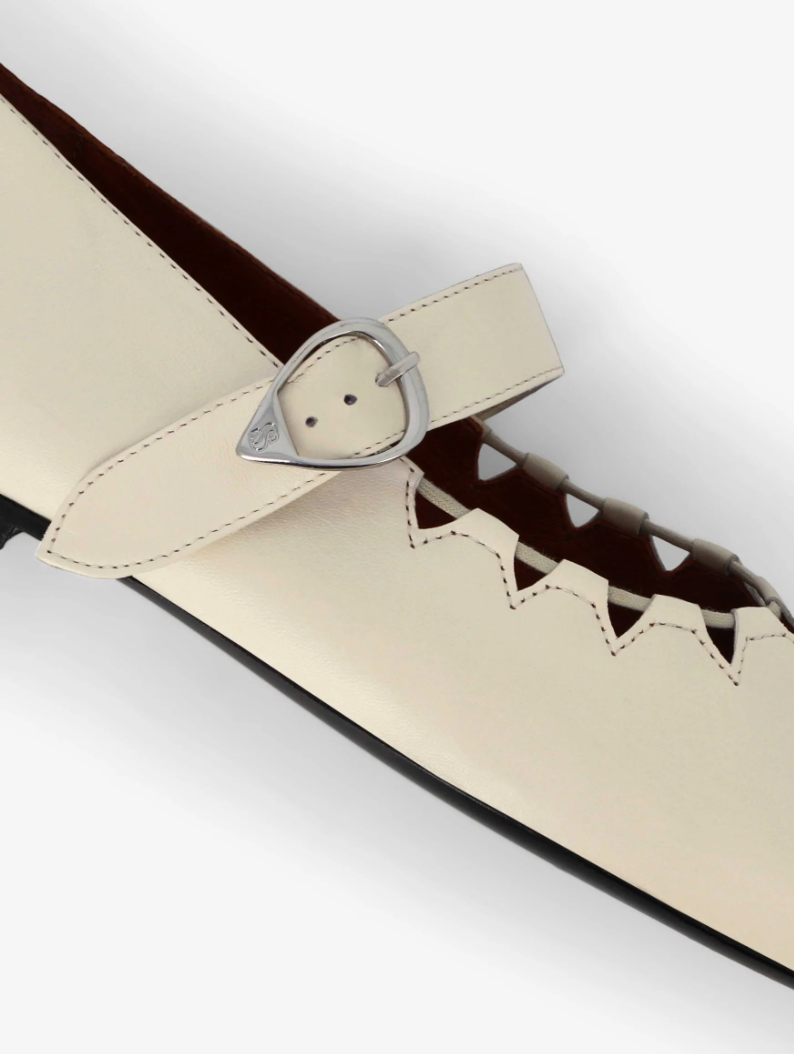 Ballerine Ginger Crème - Socque