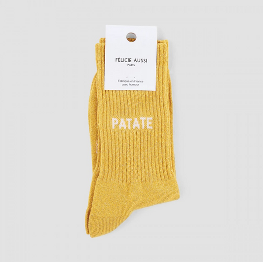 Chaussettes Patate Pailletées - Félicie Aussi