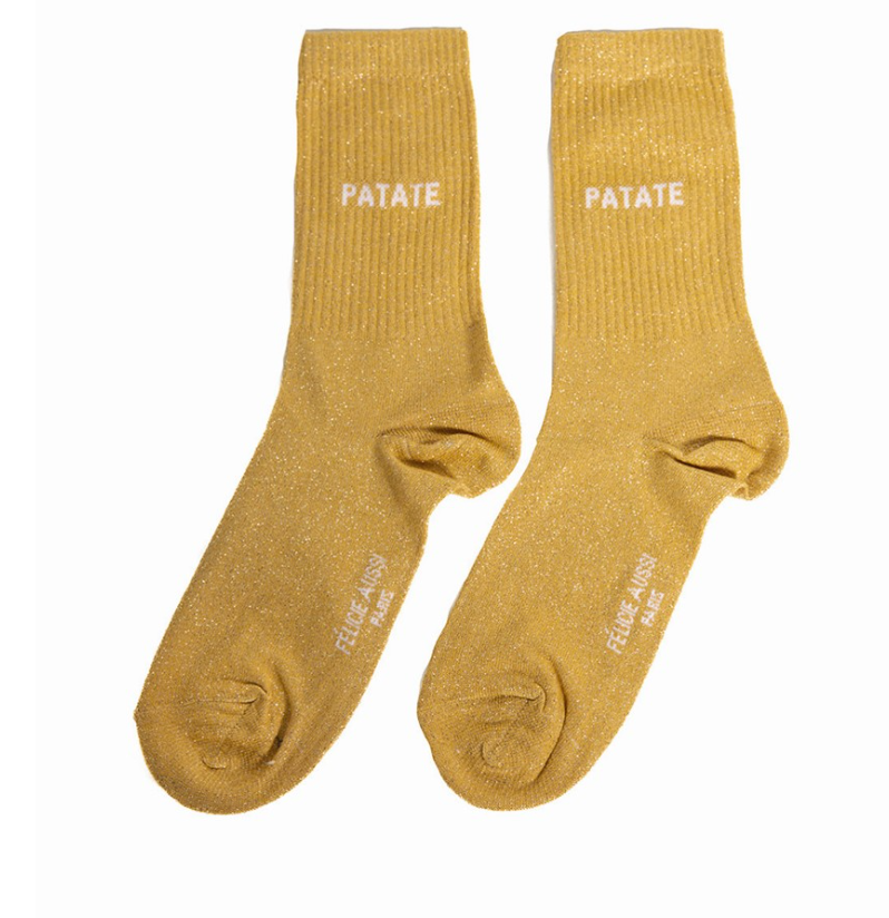 Chaussettes Patate Pailletées - Félicie Aussi