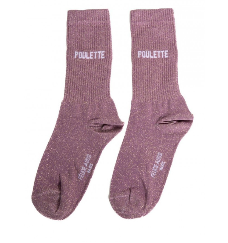 Chaussettes Poulette Pailletées - Félicie Aussi