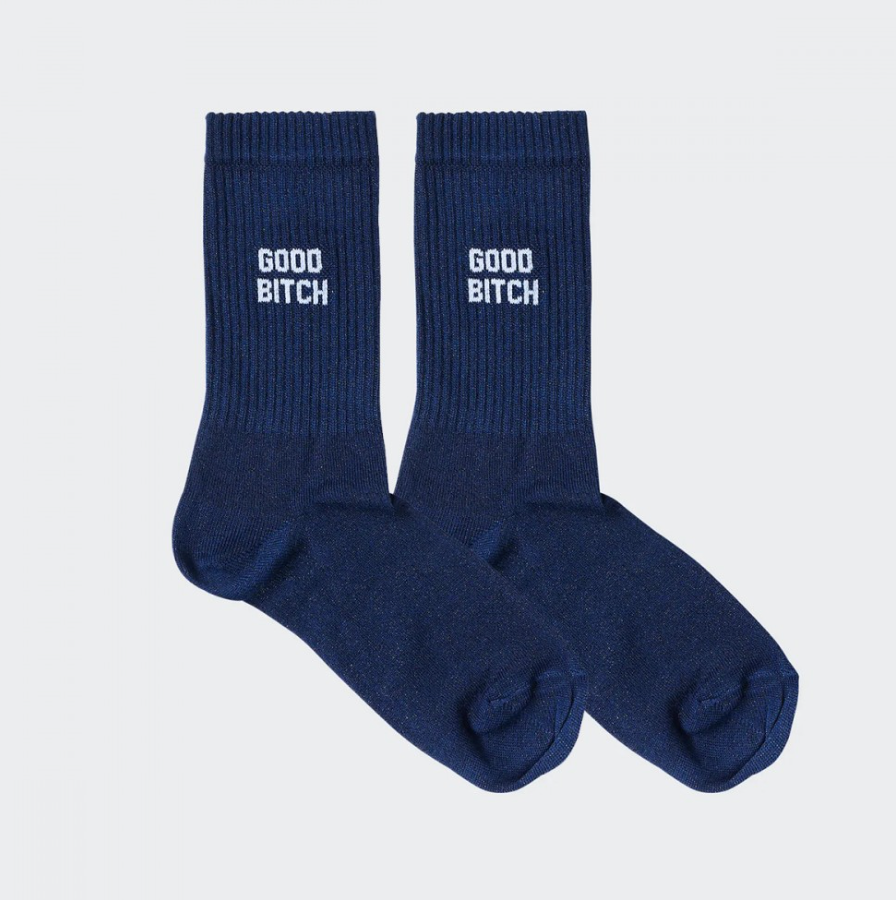 Chaussettes Good Bitch Pailletées - Félicie Aussi