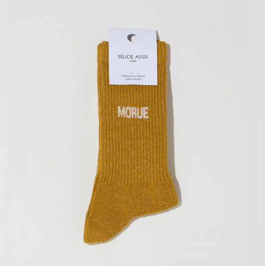 Chaussettes Morue Pailletées - Félicie Aussi