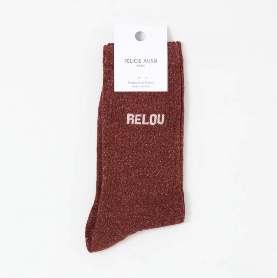 Chaussettes Relou Pailletées - Félicie Aussi