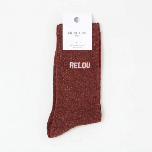 Chaussettes Relou Pailletées - Félicie Aussi