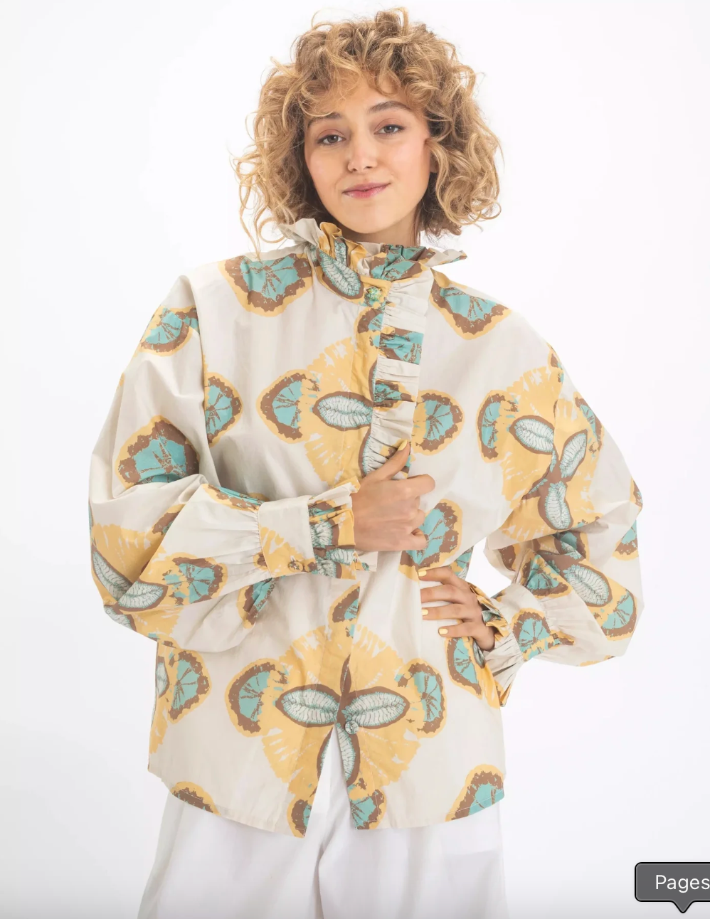 Chemise à Imprimé Floral Vishnu - V de Vinster