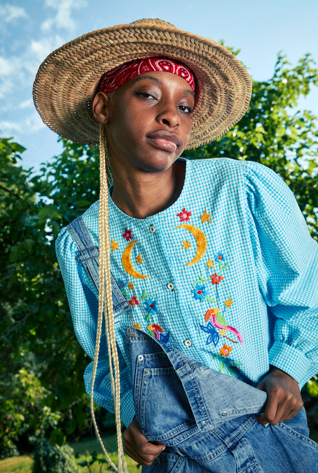 Chemise à Carreaux Bleus - Susanna Blu