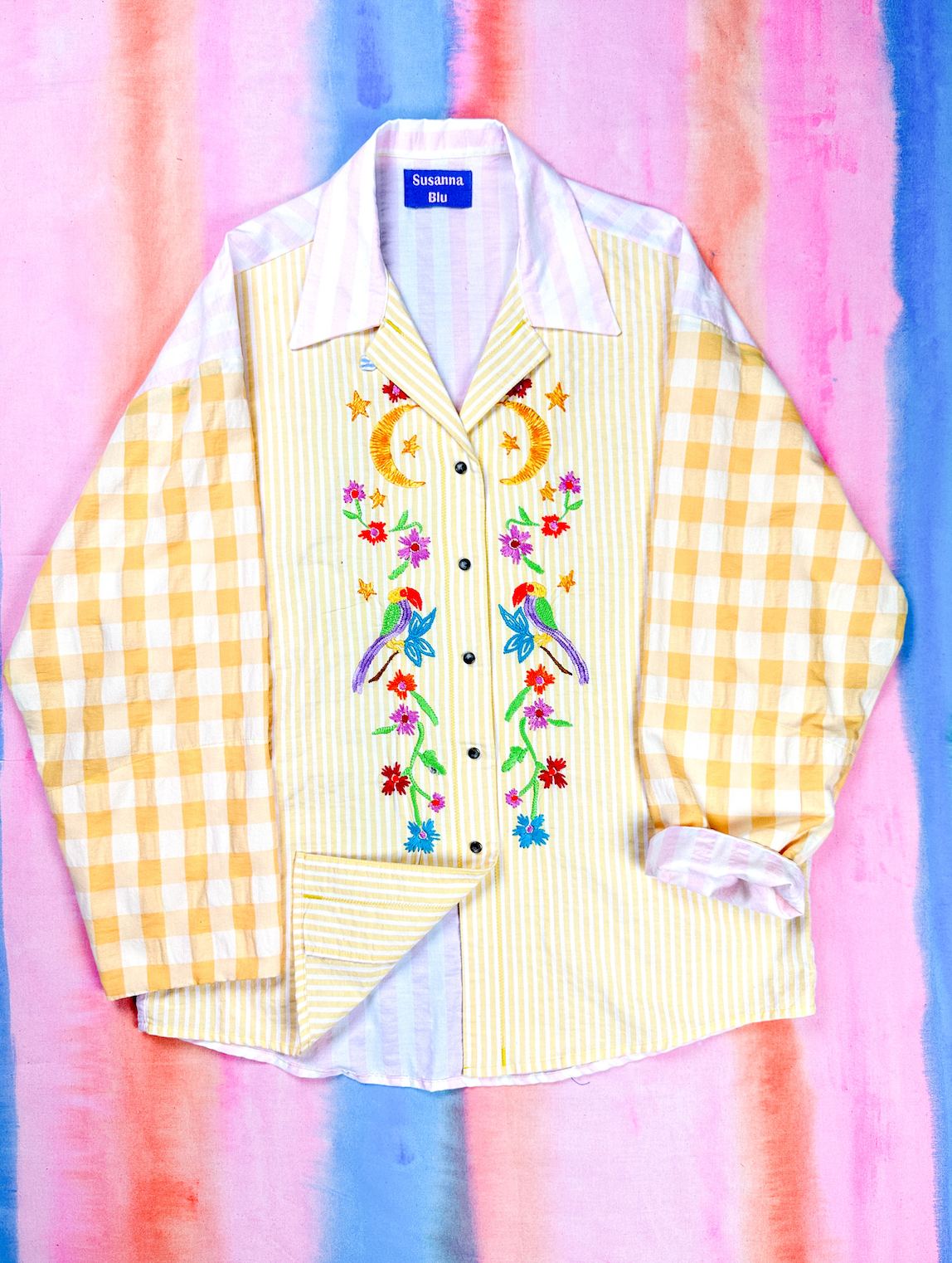 Chemise Multi Yellow/Pink - Susanna Blu