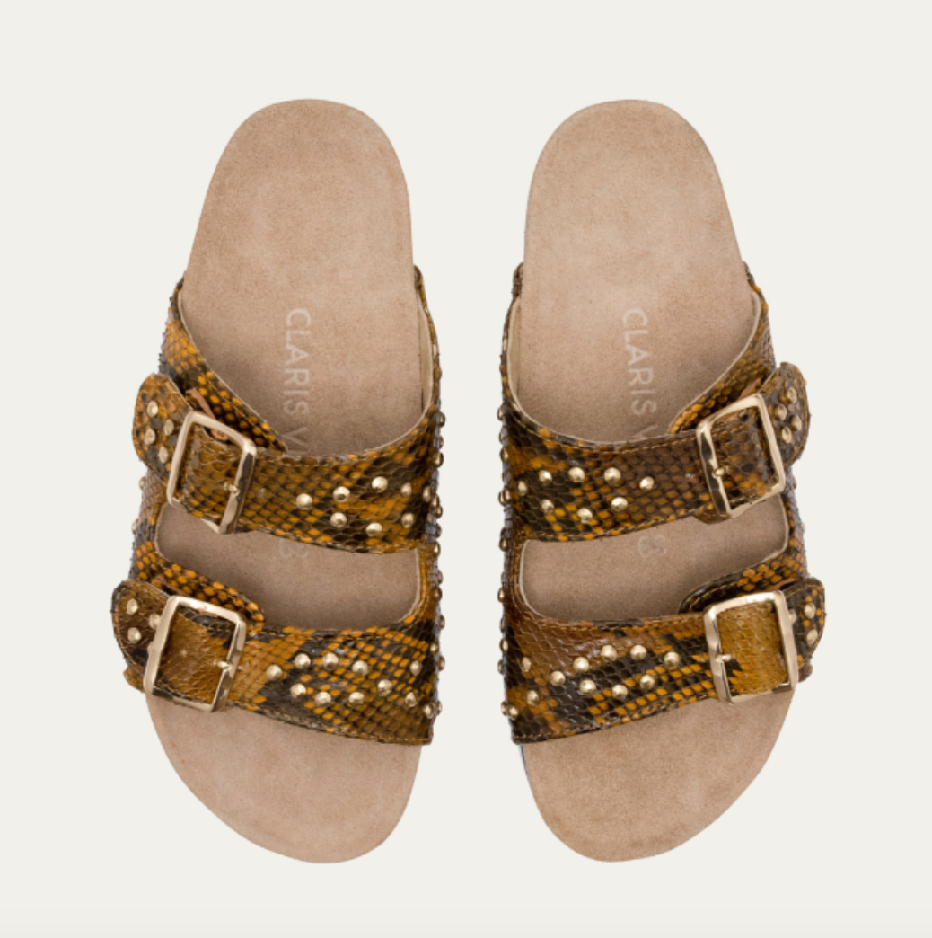 Sandales Odette Python Ranch - Claris Virot