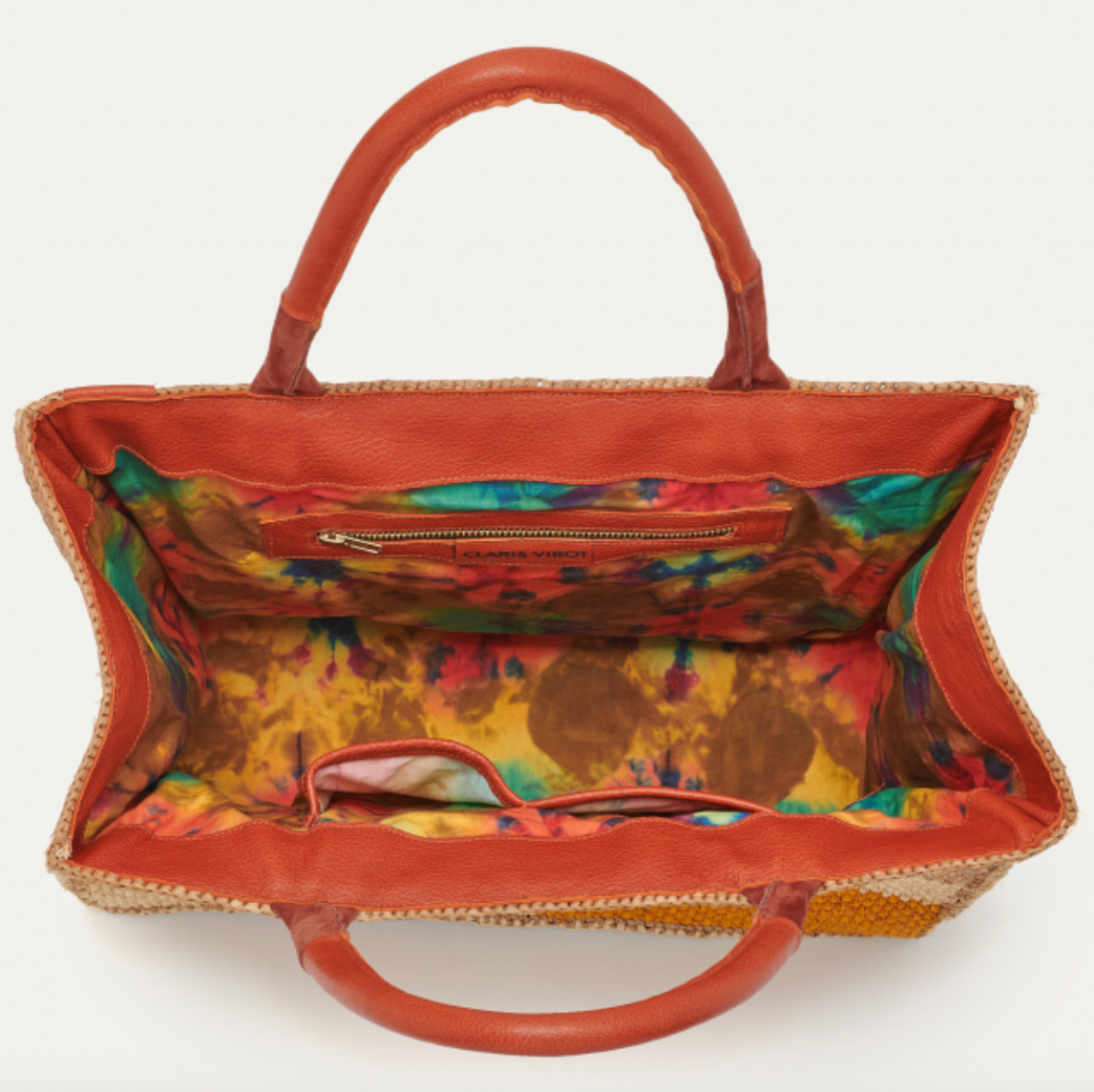 Cabas Crochet Raphia Archi - Claris Virot