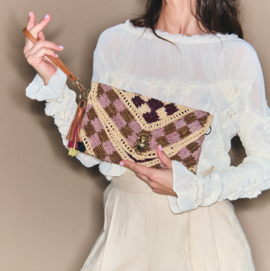 Pochette Raphia Alicia - Claris Virot